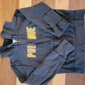 Purdue Zip up Hoodie
